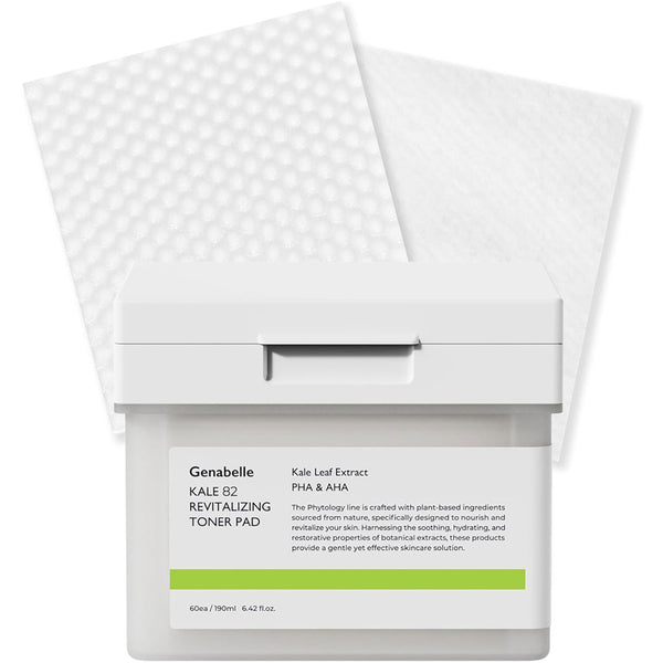 Genabelle Kale 82 Revitalizing Toner Pad Nudie Glow Australia