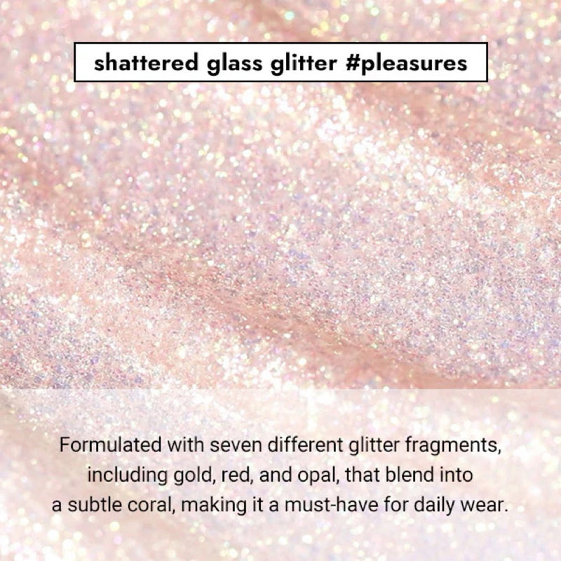 Glow Shattered Glass Glitter #PLEASURES Nudie Glow Australia