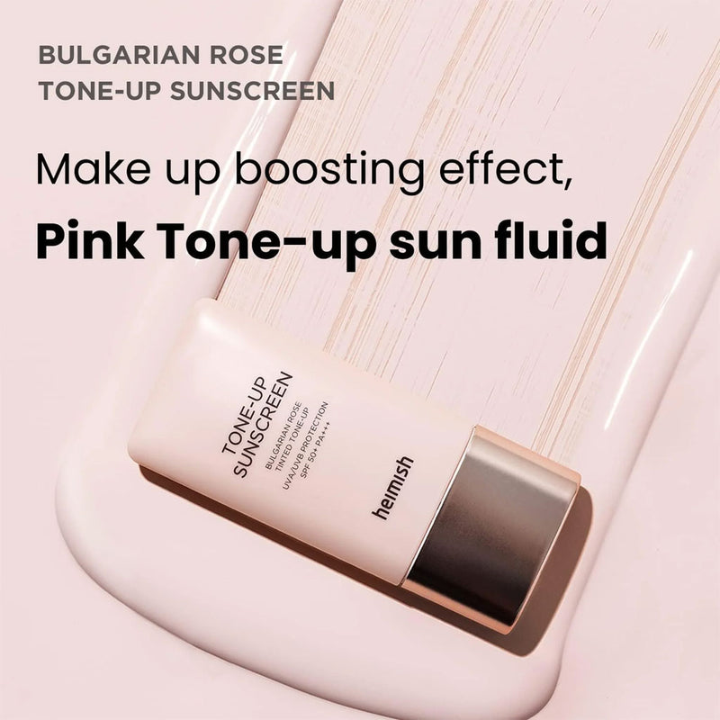 Heimish Bulgarian Rose Tone-up Sunscreen Nudie Glow Australia