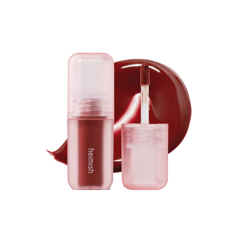 Heimish Dailism Lip Gloss RED WINE Nudie Glow Australia