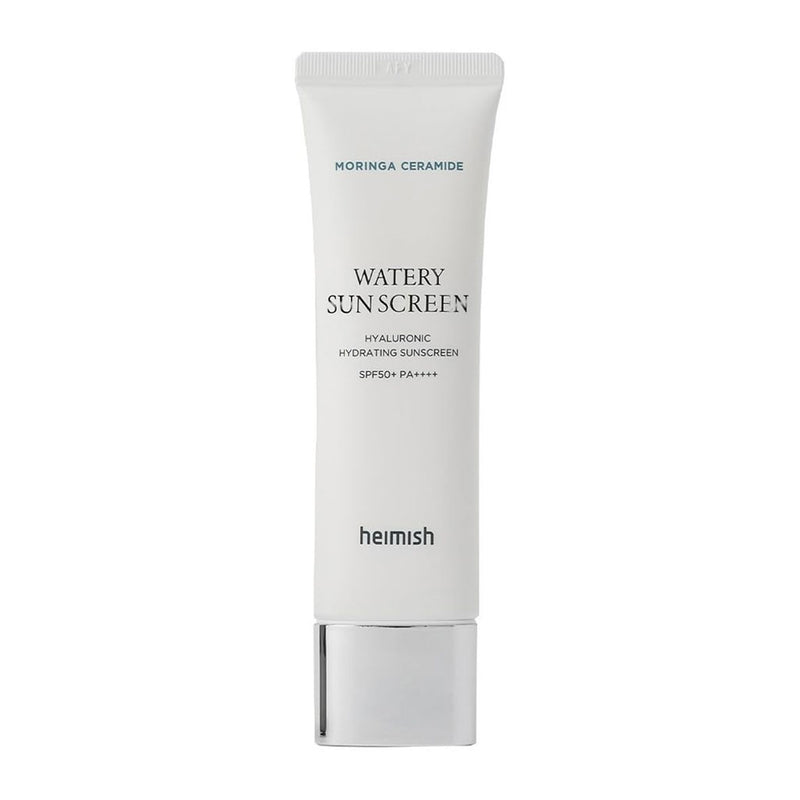 Heimish Moringa Ceramide Hyaluronic Acid Hydrating Watery Sunscreen Nudie Glow Australia