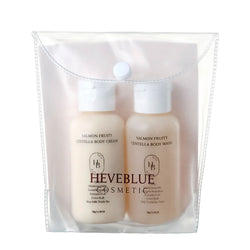 Heveblue Salmon Fruity Centella Body Travel Kit Nudie Glow Australia