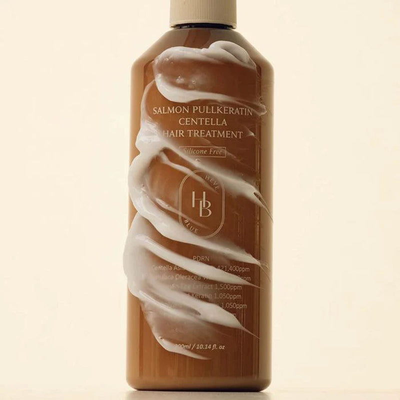 Heveblue Salmon Pullkeratin Centella Hair Treatment Nudie Glow Australia