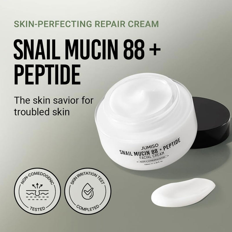 Jumiso Snail Mucin 88 + Peptide Cream Nudie Glow Australia