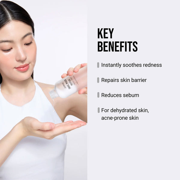 Jumiso Snail Mucin + Peptide Facial Toner Nudie Glow Australia