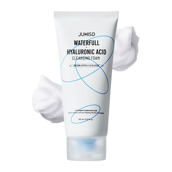 Jumiso Waterfull Hyaluronic Acid Cleansing Foam Nudie Glow Australia