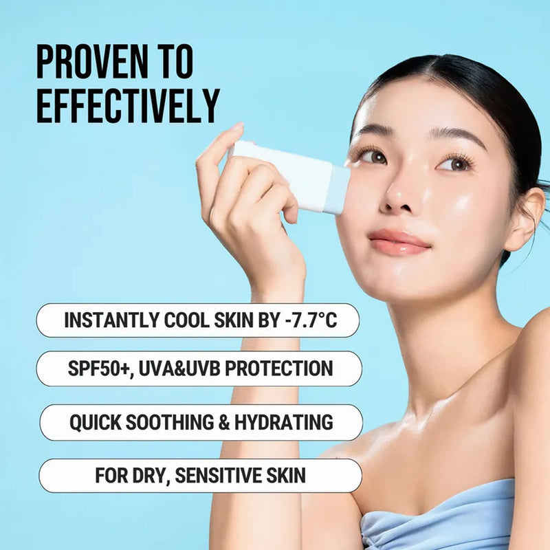 Jumiso Waterfull Hyaluronic Acid Cooling Sun Stick Nudie Glow Australia