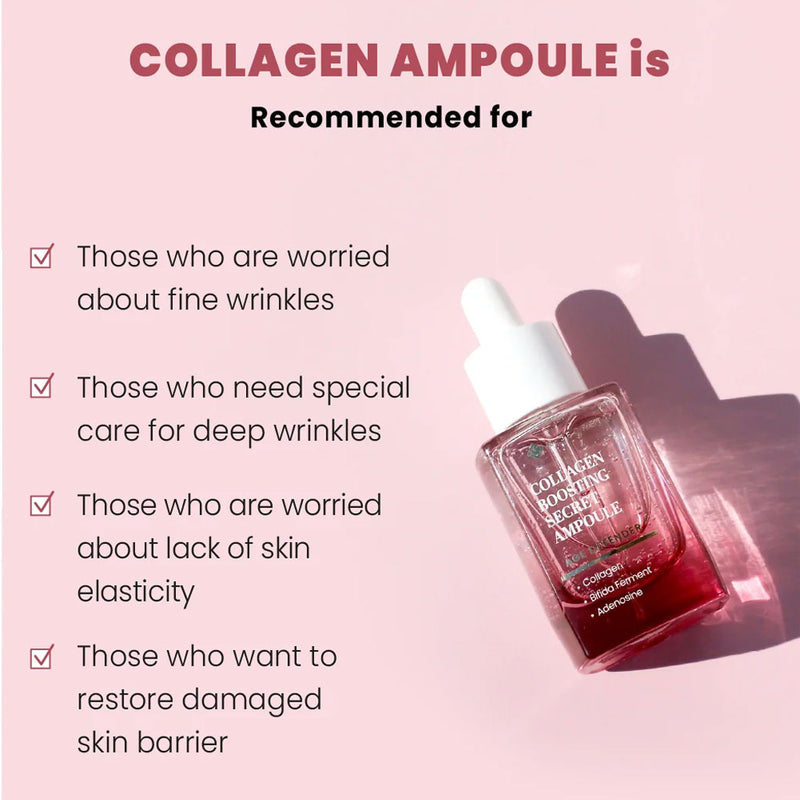 KSECRET Collagen Boosting Secret Ampoule Nudie Glow Australia