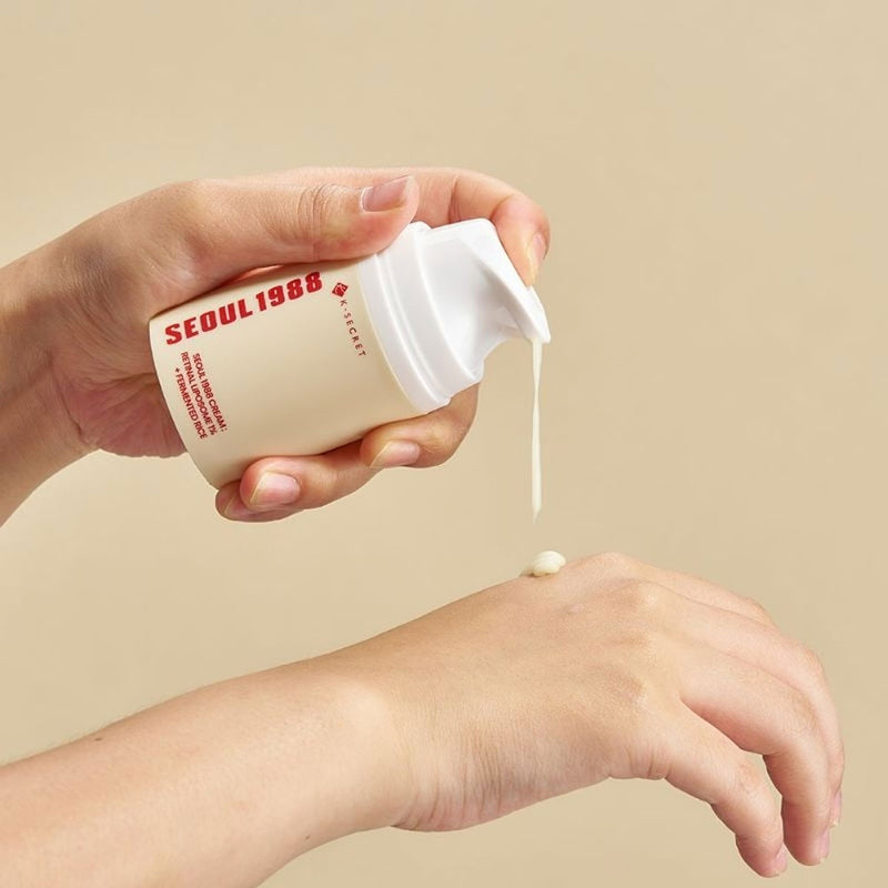 KSECRET SEOUL 1988 Cream : Retinal Liposome 1% + Fermented Rice Nudie Glow Australia
