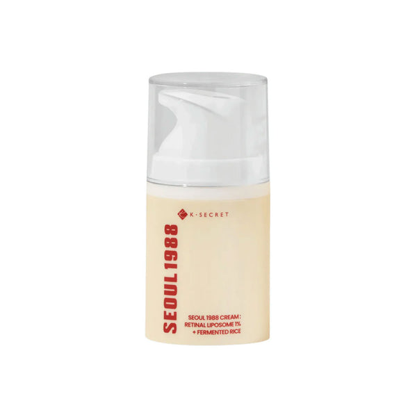 KSECRET SEOUL 1988 Cream : Retinal Liposome 1% + Fermented Rice Nudie Glow Australia