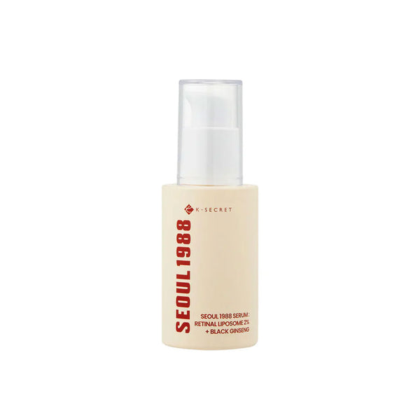KSECRET SEOUL 1988 Serum: Retinal Liposome 2% + Black Ginseng Nudie Glow Australia
