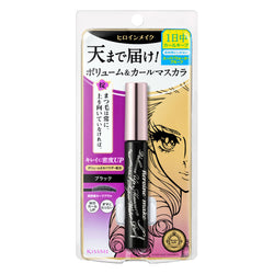 Kiss Me Heroine Make Volume & Curl Mascara Super Waterproof BLACK Nudie Glow