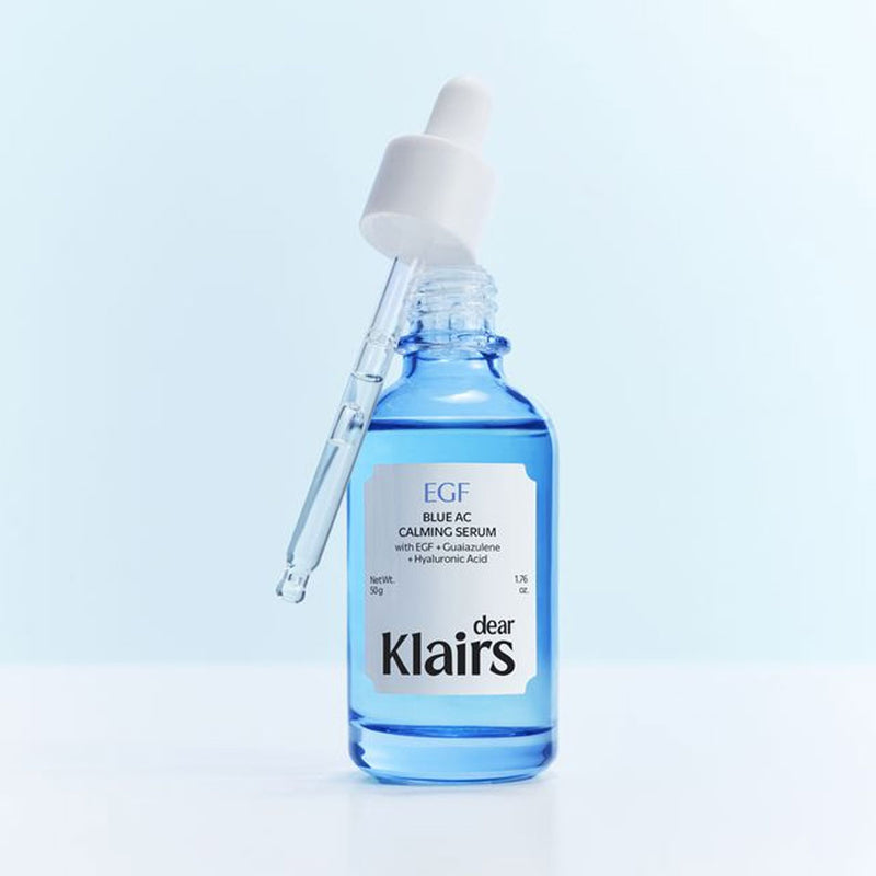 Klairs EGF Blue AC Calming Serum Nudie Glow Australia