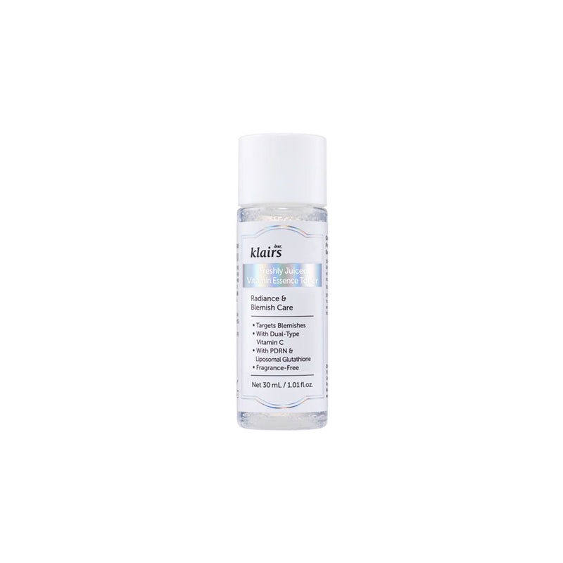 Klairs Freshly Juiced Vitamin Essence Toner 30ml Nudie Glow Australia