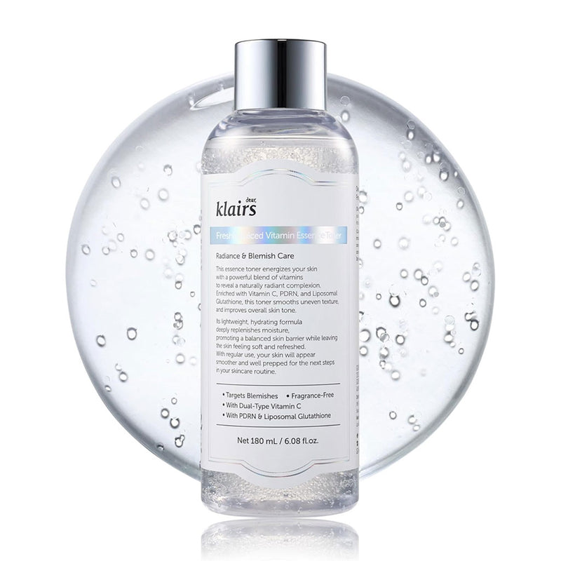 Klairs Freshly Juiced Vitamin Essence Toner Nudie Glow Australia