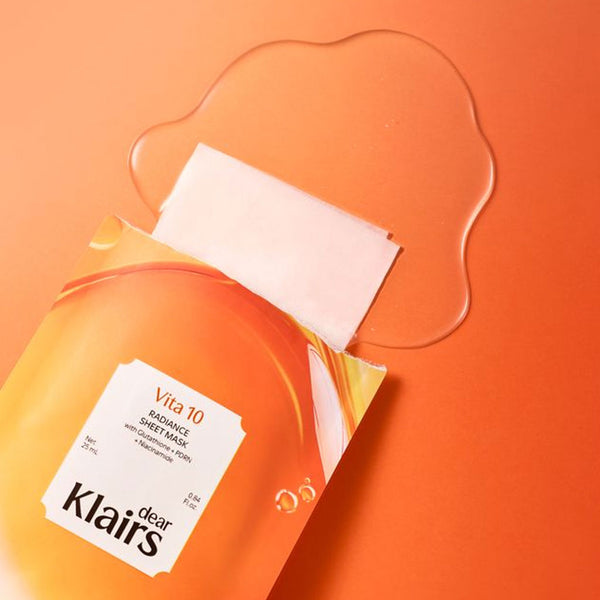Klairs Vita 10 Radiance Sheet Mask Nudie Glow Australia