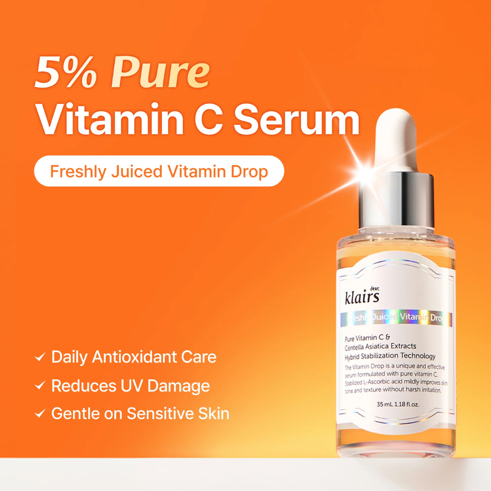 Klairs Freshly Juiced Vitamin Drop - Nudie Glow Australia