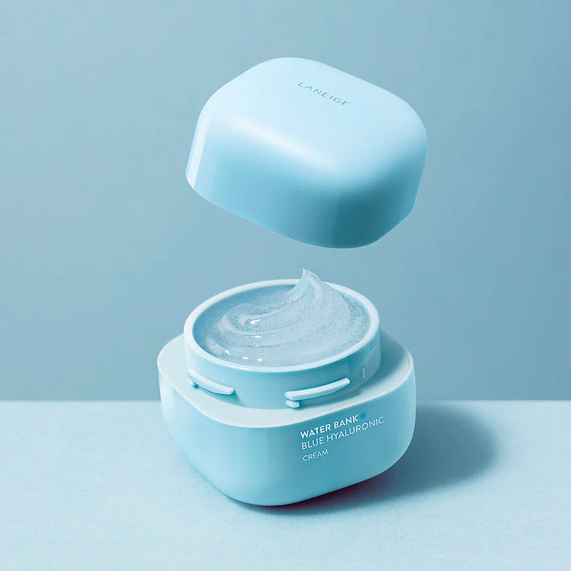 Laneige Water Bank Blue Hyaluronic Cream for Combination to Oily Skin Nudie Glow Australia