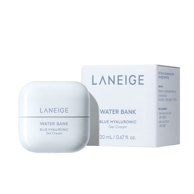 Laneige Water Bank Blue Hyaluronic Gel Moisturiser Nudie Glow Australia