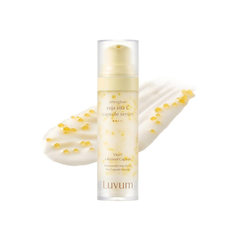 Luvum Afterglow Yuja Vita C Capsule Serum Nudie Glow Australia