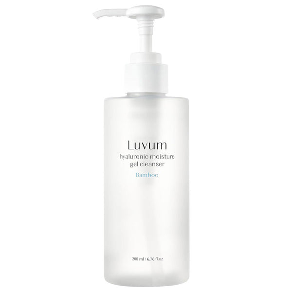 Luvum Bamboo Hyaluronic Moisture Gel Cleanser Nudie Glow Australia