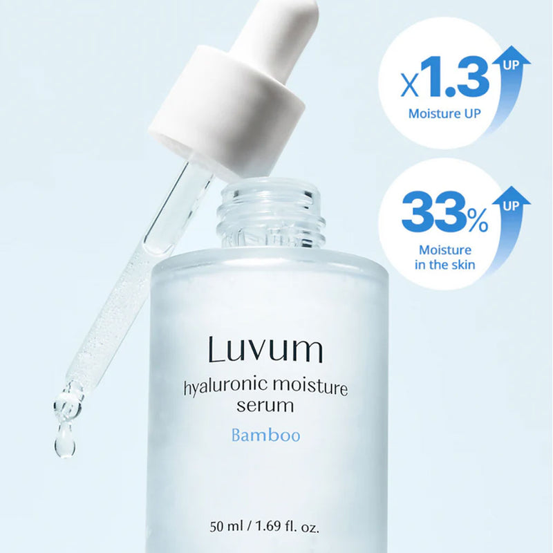 Luvum Bamboo Hyaluronic Moisture Serum Nudie Glow Australia