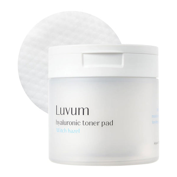 Luvum Witch Hazel Hyaluronic Toner Pads Nudie Glow Australia