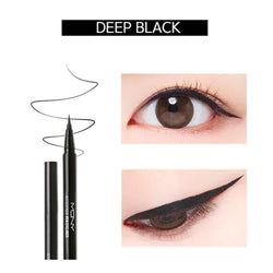 MACQUEEN Waterproof Pen Eyeliner DEEP BLACK Nudie Glow Australia