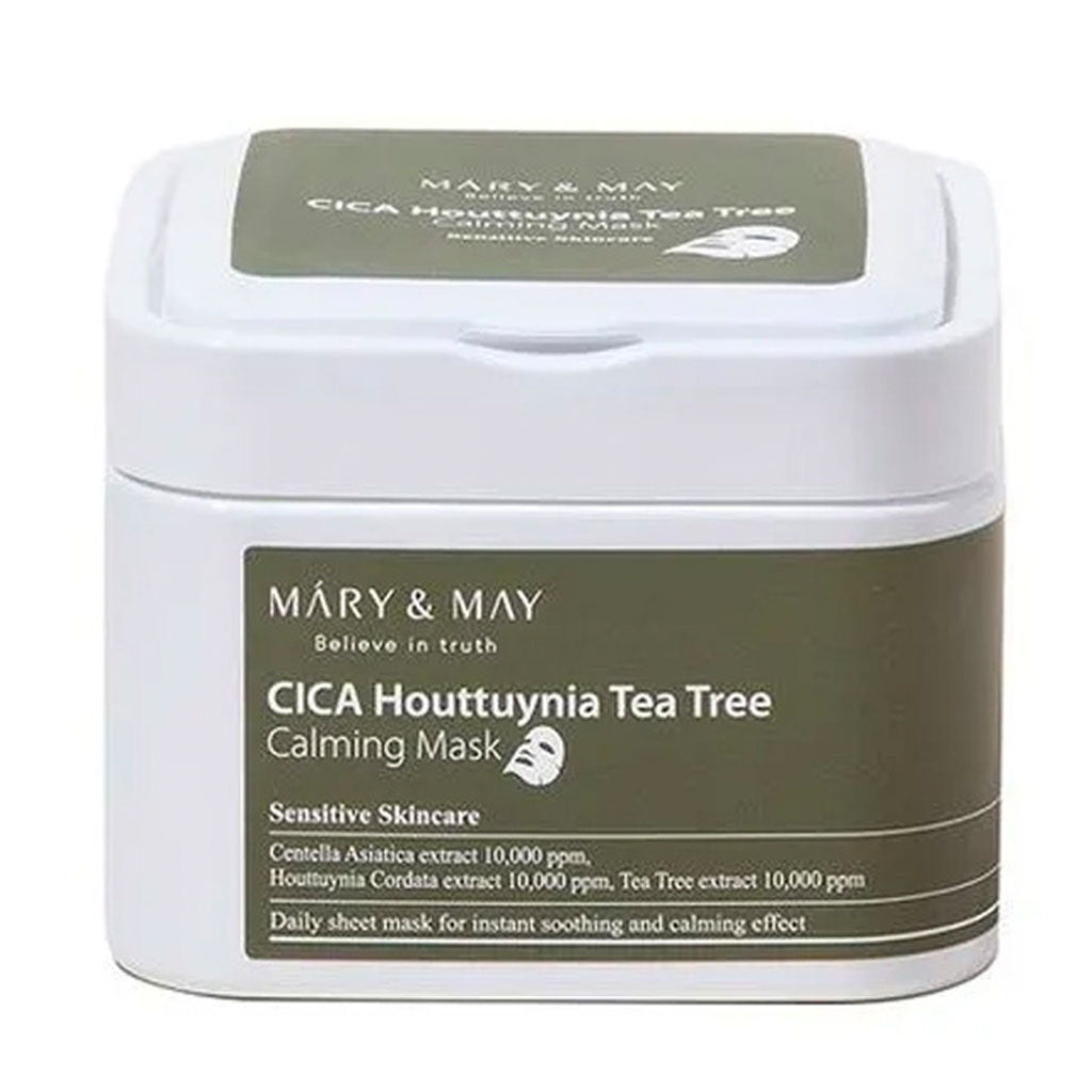 Mary and May Cica Houttuynia Tea Tree Calming Mask Sheets 30 Sheets main image 1
