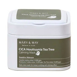 Mary & May CICA Houttuynia Tea Tree Calming Mask Nudie Glow Australia
