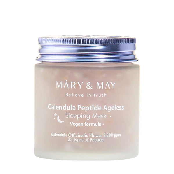Mary & May Calendula Peptide Ageless Sleeping Mask Nudie Glow Australia