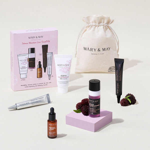 Mary & May Intense Moisture Care Travel Kit Nudie Glow Australia