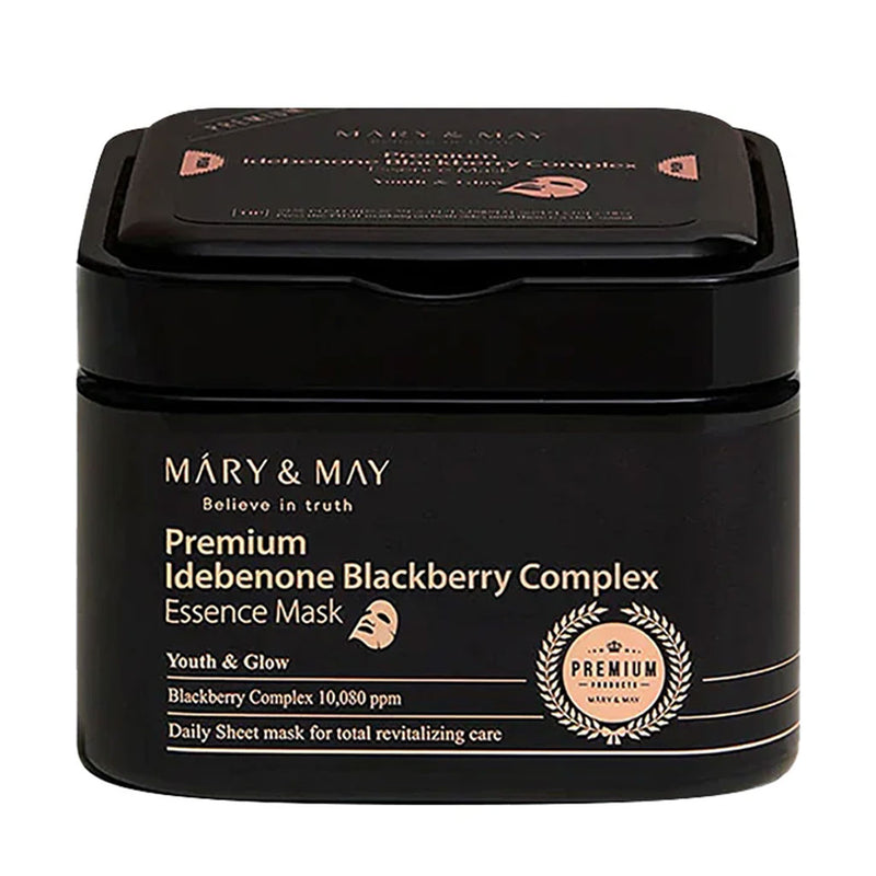 Mary & May Premium Idebenone Blackberry Complex Essence Mask Nudie Glow Australia