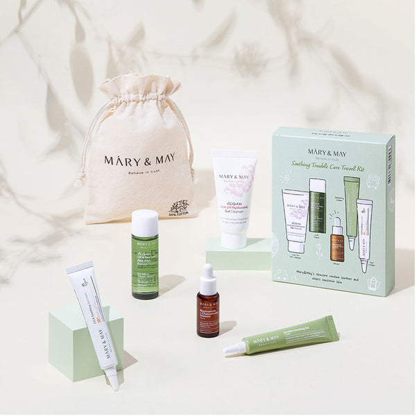 Mary & May Soothing Trouble Care Travel Kit Nudie Glow Australia