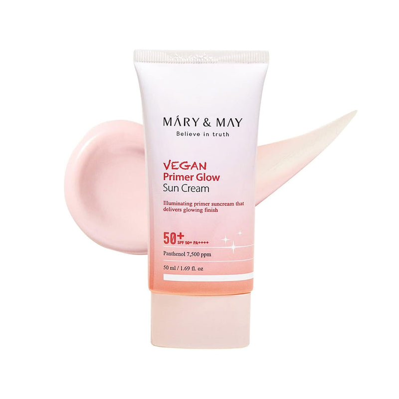 Mary & May Vegan Primer Glow Sun Cream Nudie Glow Australia