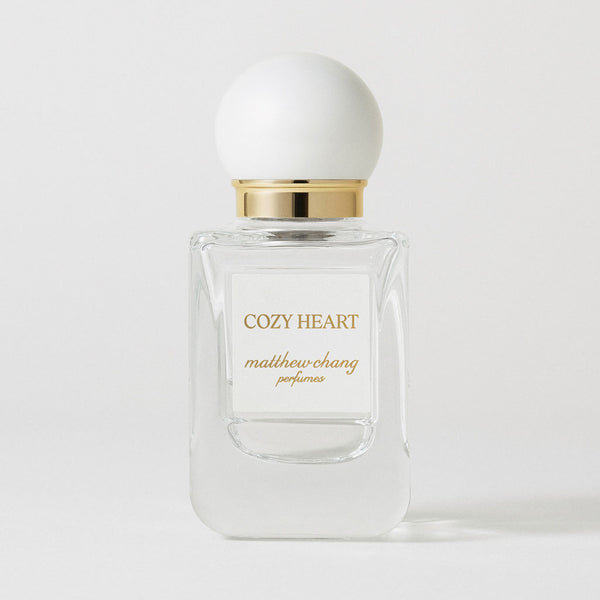 Matthew Chang Cozy Heart Perfume Nudie Glow Australia