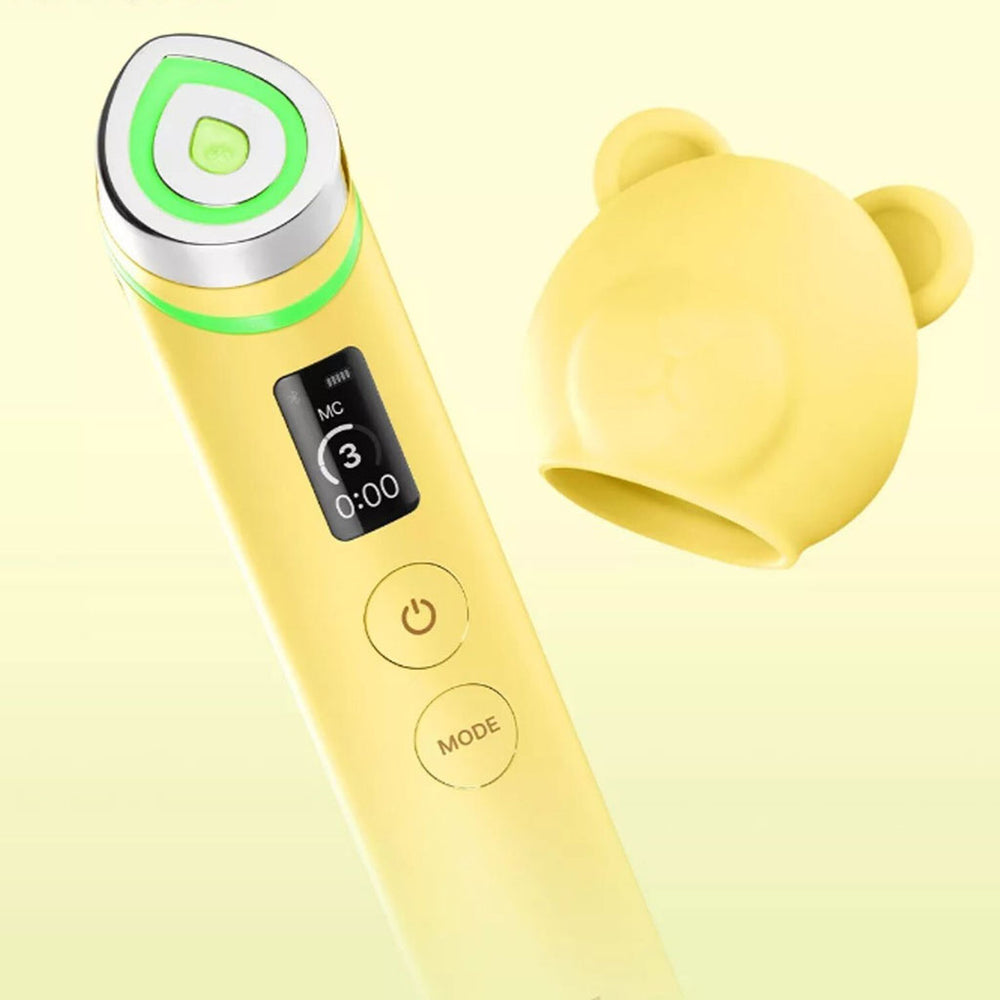 Medicube AGE-R Booster Pro Yellow Bear Head Case - Nudie Glow