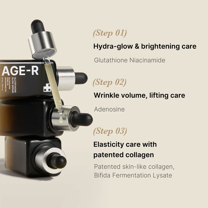Medicube AGE-R Glutathione Glow Serum Nudie Glow Australia