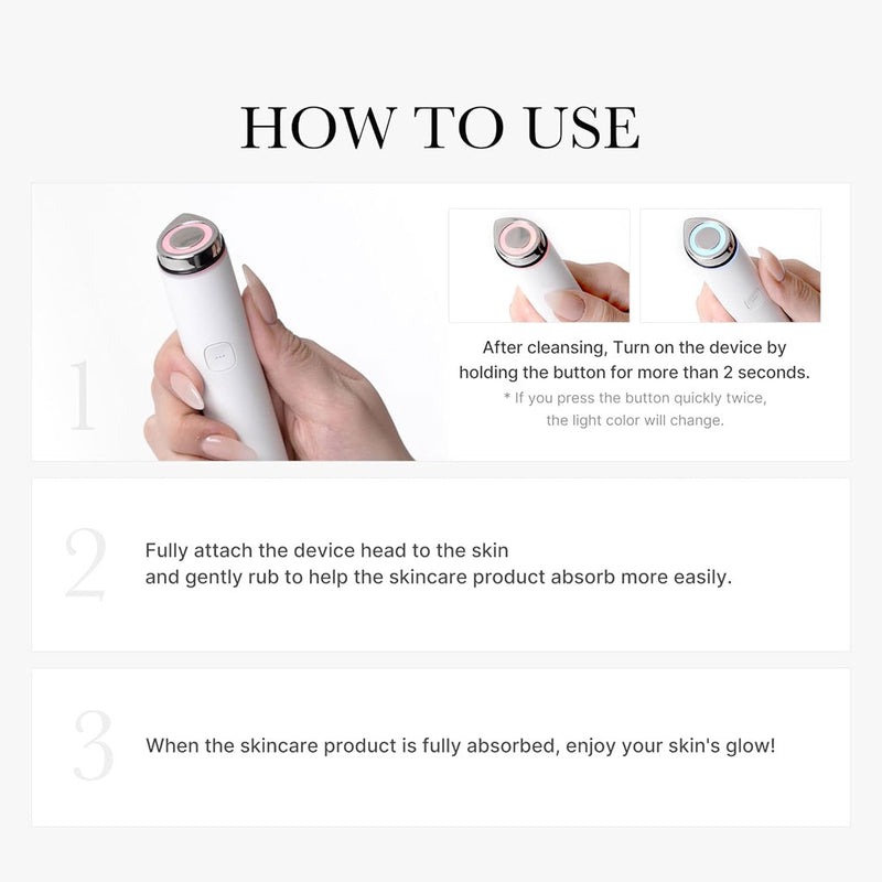 Medicube Age-R Booster Pro Mini [WHITE] Nudie Glow Australia