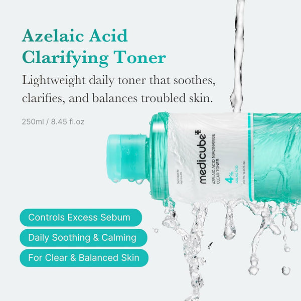 Medicube Azelaic Acid Niacinamide Clear Toner Nudie Glow Australia