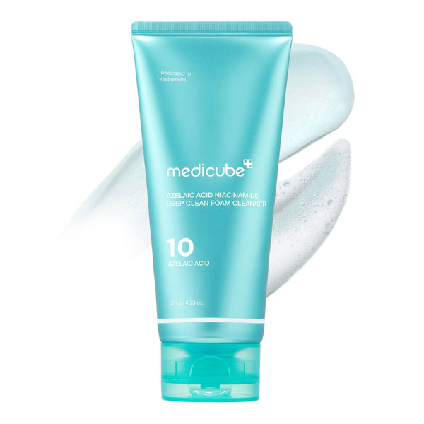 Medicube Azelaic Acid Niacinamide Deep Clean Foam Cleanser Nudie Glow Australia