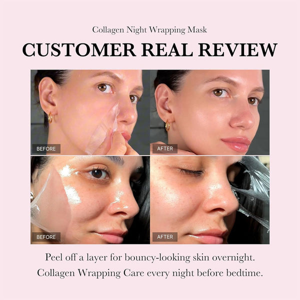 Medicube Collagen Night Wrapping Mask Nudie Glow Australia