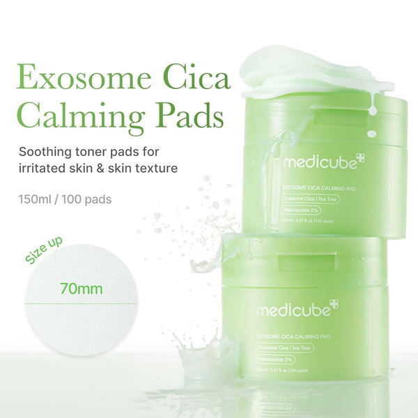 Medicube Exosome Cica Calming Pad Nudie Glow Australia