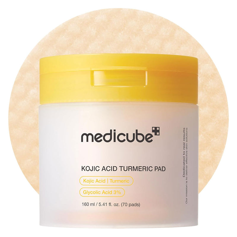 Medicube Kojic Acid Turmeric Pad Nudie Glow Australia