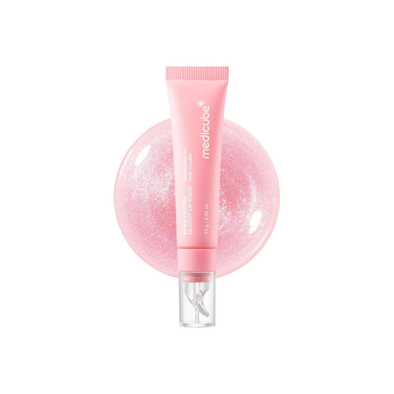 Medicube PDRN Peptide Glossy Lip Balm Nudie Glow Australia