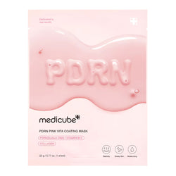 Medicube PDRN Pink Vita Coating Mask Nudie Glow Australia