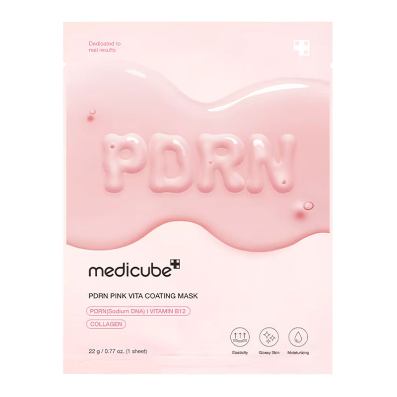 Medicube PDRN Pink Vita Coating Mask Nudie Glow Australia