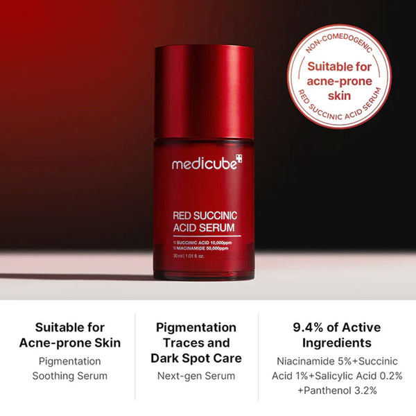 Medicube Red Succinic Acid Serum Nudie Glow Australia