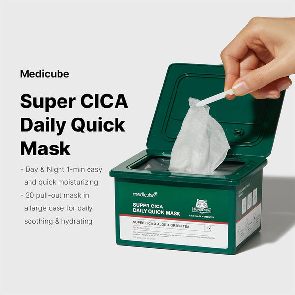 Medicube Super Cica Daily Quick Mask Nudie Glow Australia