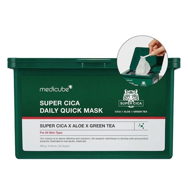 Medicube Super Cica Daily Quick Mask Nudie Glow Australia